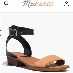 Madewell The Veronique Sandal in Colorblock Sz 7